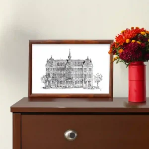 Kunstdruck Eutritzscher Rathaus | A4 & A3