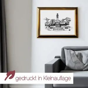 Kunstdruck Red Bull Arena | A4 & A3