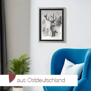 Kunstdruck Hirsch | A4 & A3