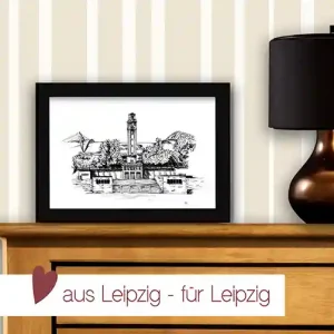 Kunstdruck Red Bull Arena | A4 & A3