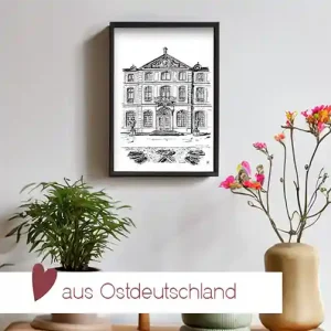 Kunstdruck Sommerpalais Greiz | A4 & A3