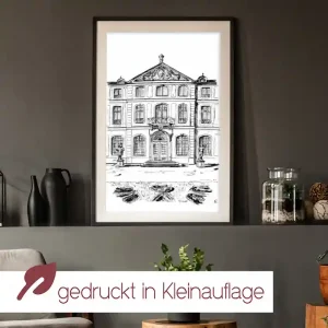 Kunstdruck Sommerpalais Greiz | A4 & A3