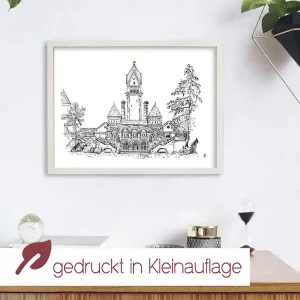 Kunstdruck Südfriedhof | A4 & A3