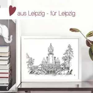 Kunstdruck Südfriedhof | A4 & A3
