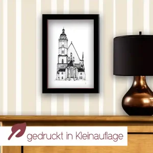 Kunstdruck Thomaskirche | A4 & A3