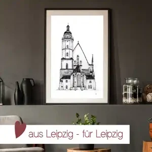 Kunstdruck Thomaskirche | A4 & A3