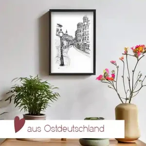 Kunstdruck Thomasstraße Greiz | A4 & A3