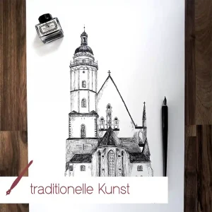 Kunstdruck Thomaskirche | A4 & A3