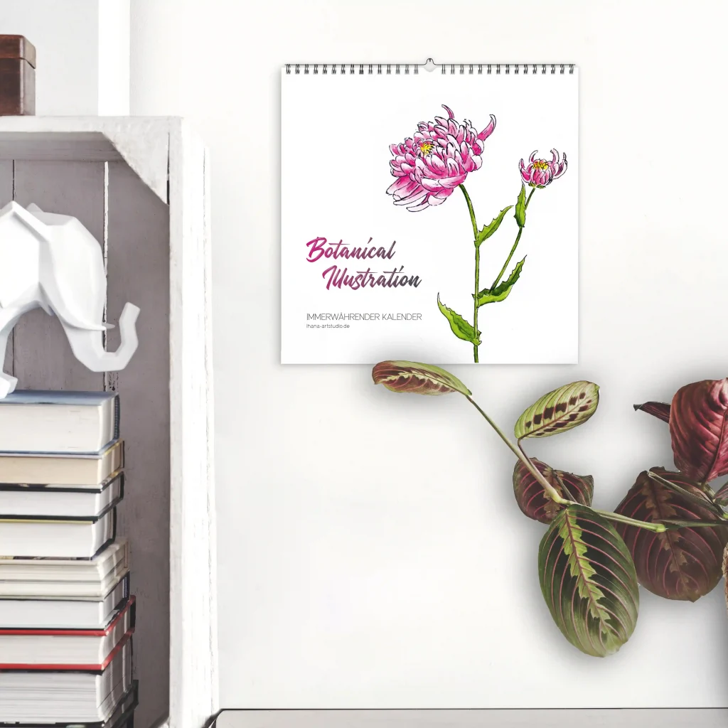 Geburtstagskalender Botanical Illustration