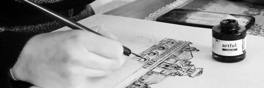 Ihana Artstudio_Zeichenprozess Ihana Artstudio Zeichenprozess
